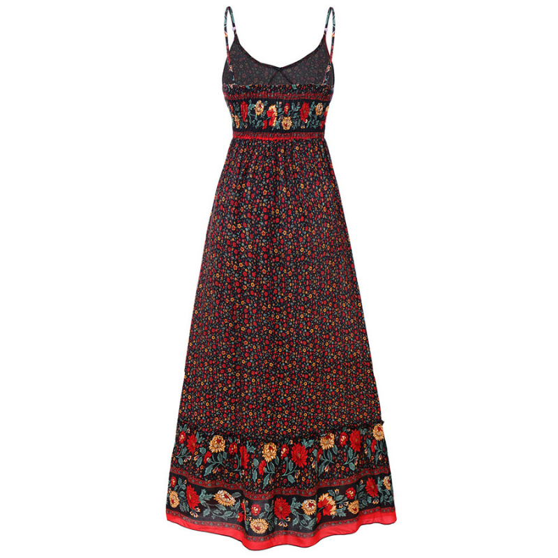 Linda - Vestido de tirantes bohemio