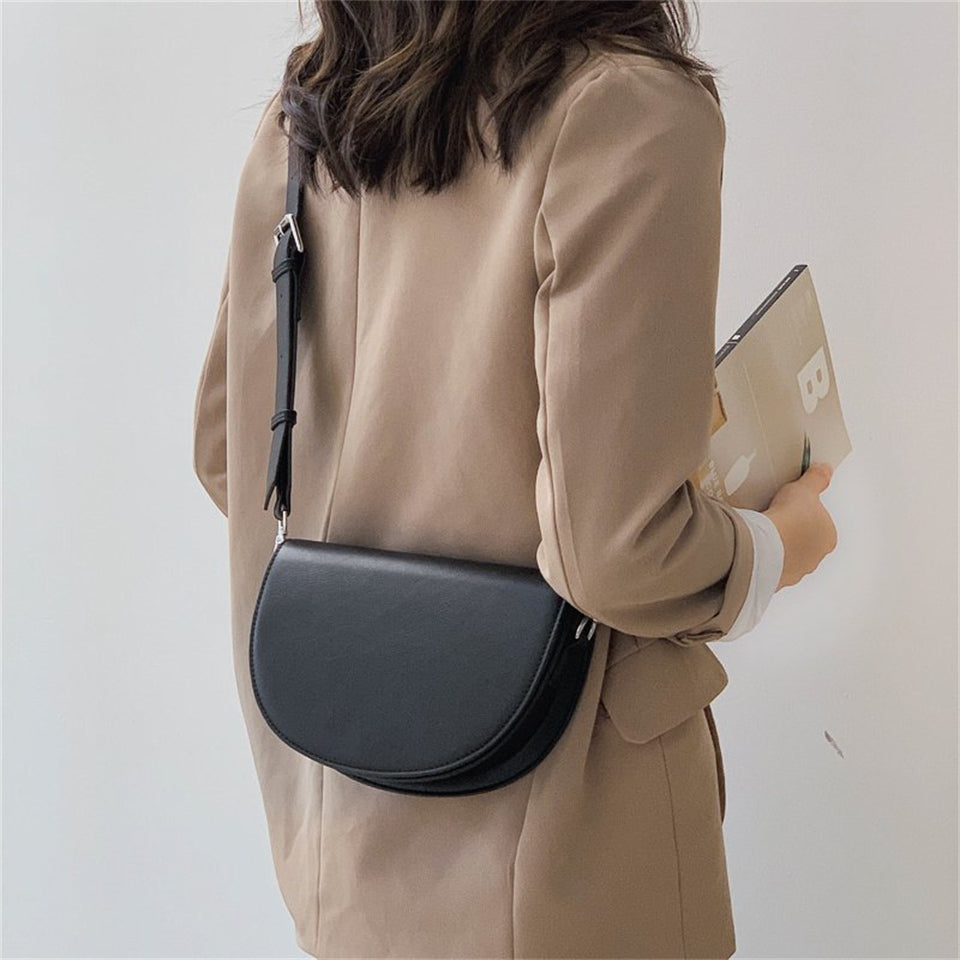 Gertrud - bolso de cuero para mujer en estilo retro