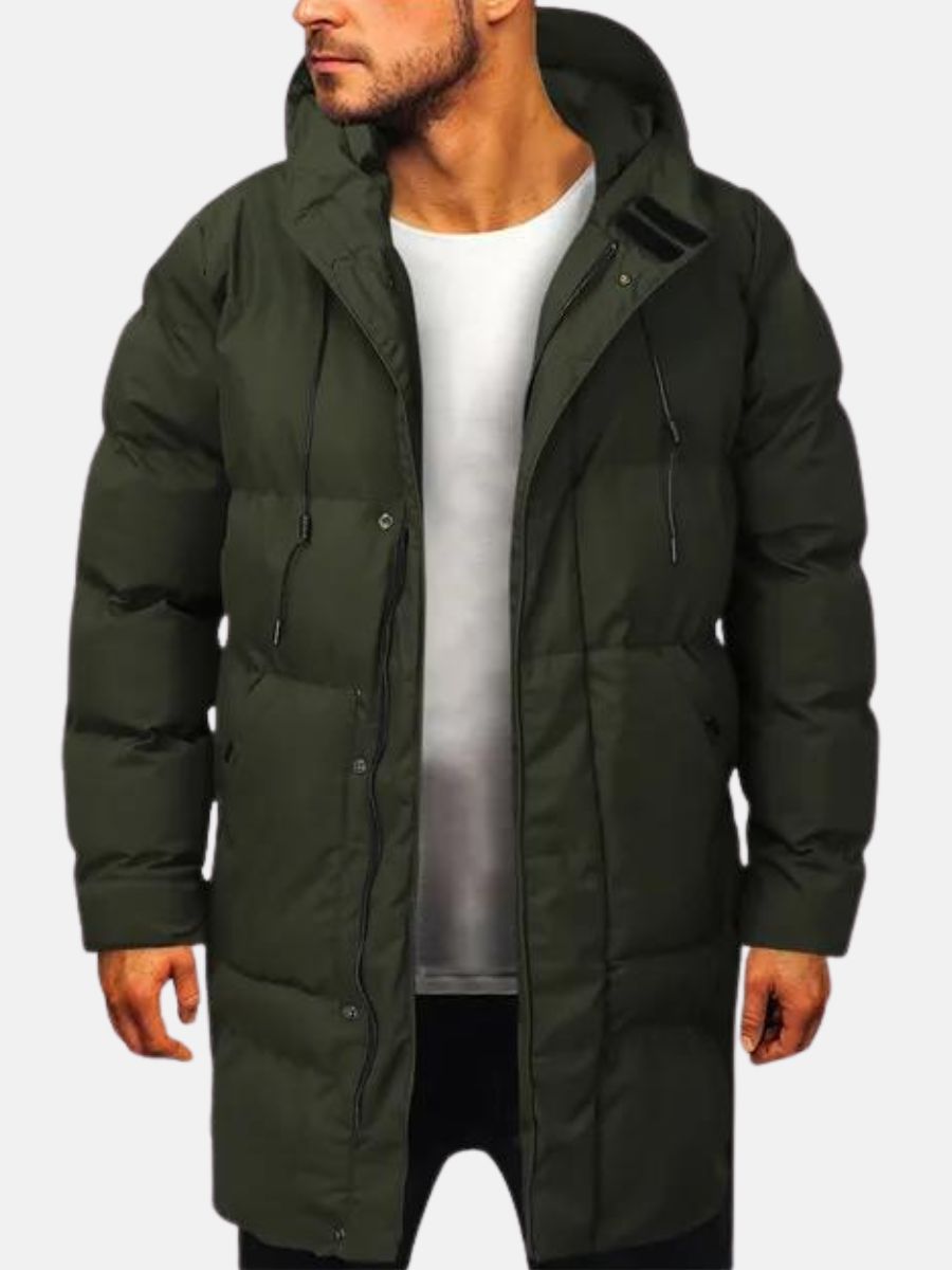 Chaqueta parka para hombre