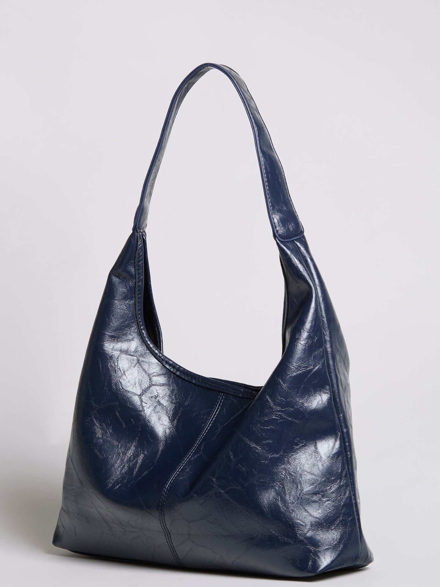 Bolso de mano Scarlett de piel desgastada