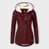 Sophie - Chaqueta de invierno forrada e impermeable