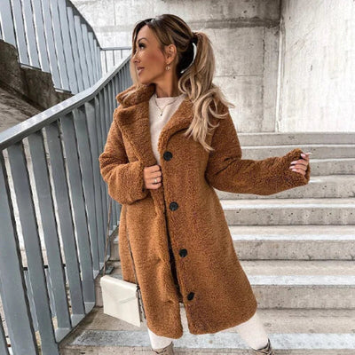 Teddy Coat | Chaqueta suave con estilo