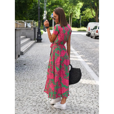 Anna - Vestido con estampado floral primavera/verano