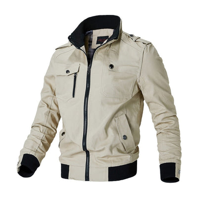 Chaqueta bomber con estilo para hombre