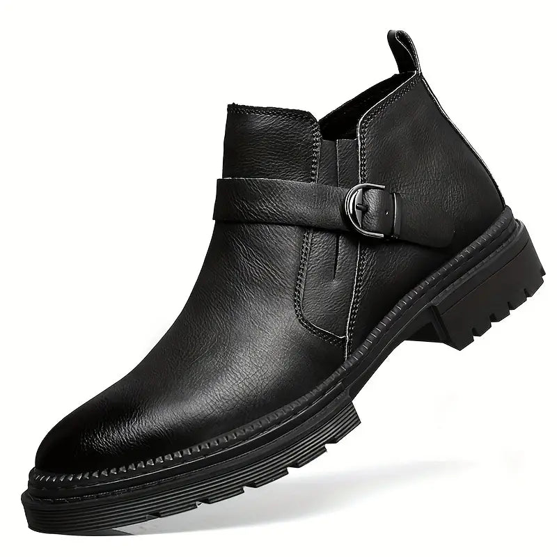 Liam | Botas ranger de piel para hombre