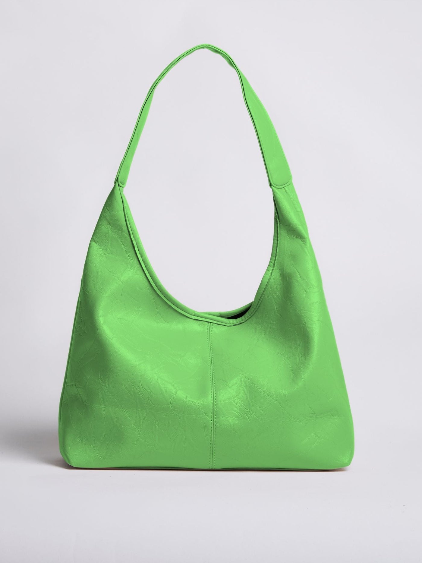 Bolso de mano Scarlett de piel desgastada