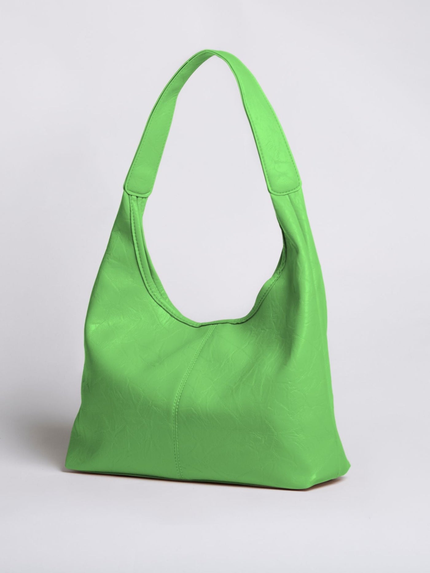 Bolso de mano Scarlett de piel desgastada